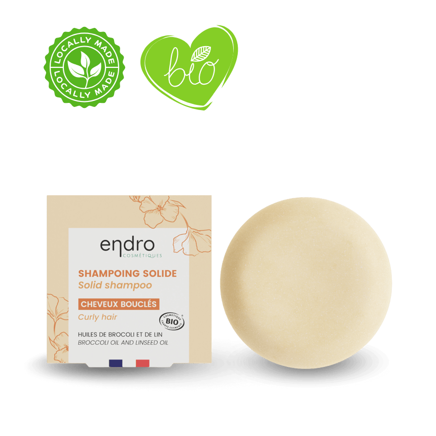 Endro Shampooing solide cheveux bouclés